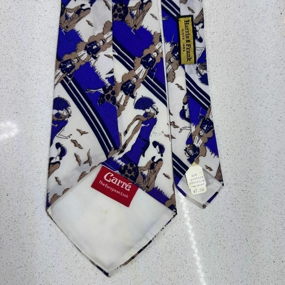 RARE Harris & Frank VTG Carre The European Look Berkely Cravats NWT